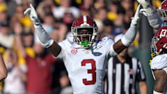 Terrion Arnold Alabama Crimson Tide Atlanta Falcons Mock Draft
