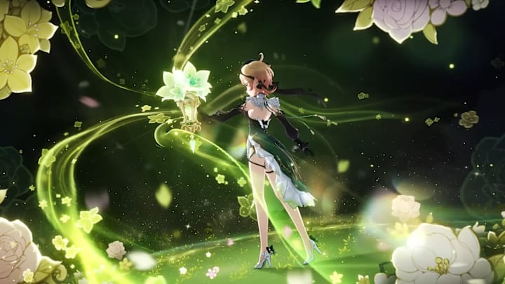 Genshin Impact Emilie screenshot.
