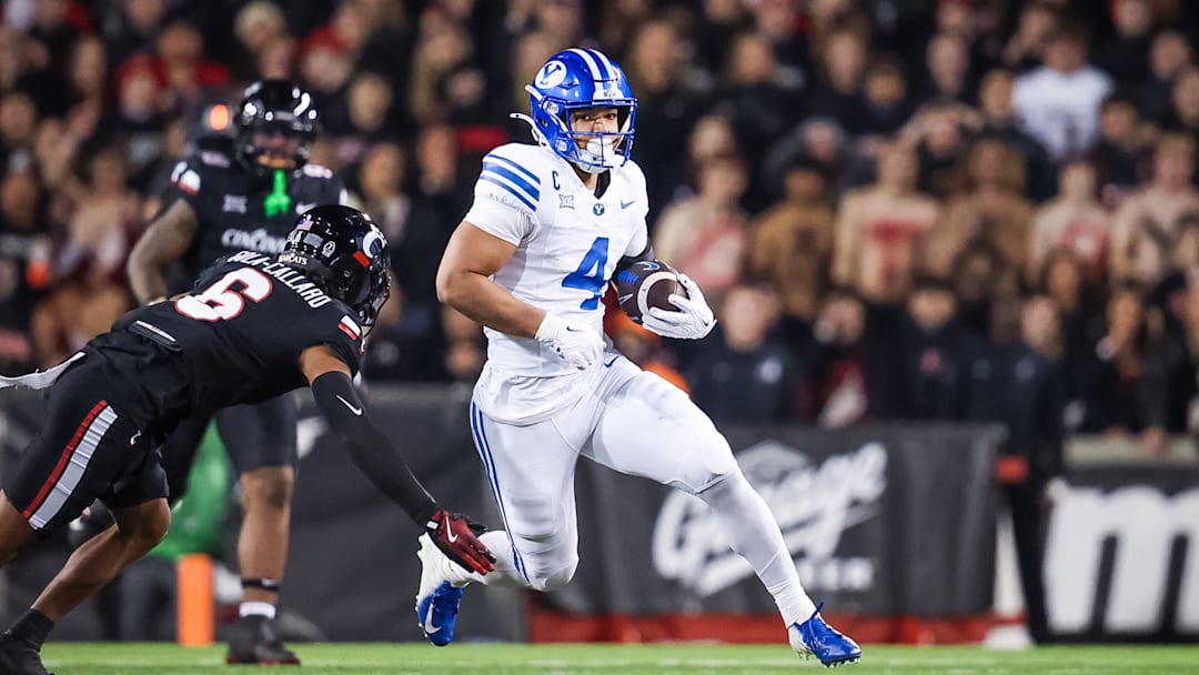 BYU RB LJ Martin against Cincinnati BYU RB LJ Martin against Cincinnati