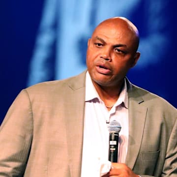 Charles Barkley speaks during an event on July 16, 2019.