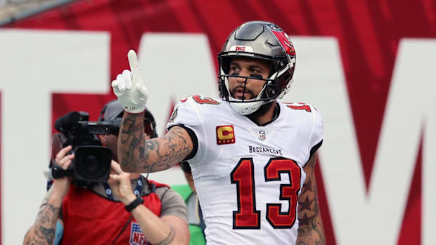 Tampa Bay Buccaneers WR Mike Evans was a three-star recruit out of Ball High School in Texas.