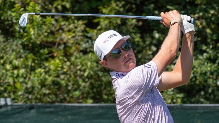 Ben Griffin was among several players answering questions about the PGA Tour's changes coming in 2026. Ben Griffin was among several players answering questions about the PGA Tour's changes coming in 2026.