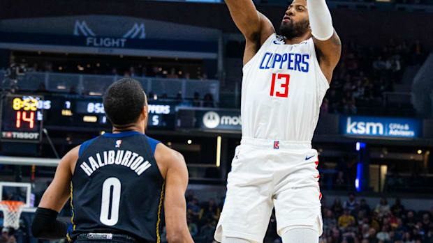 Indiana Pacers Tyrese Haliburton Paul George