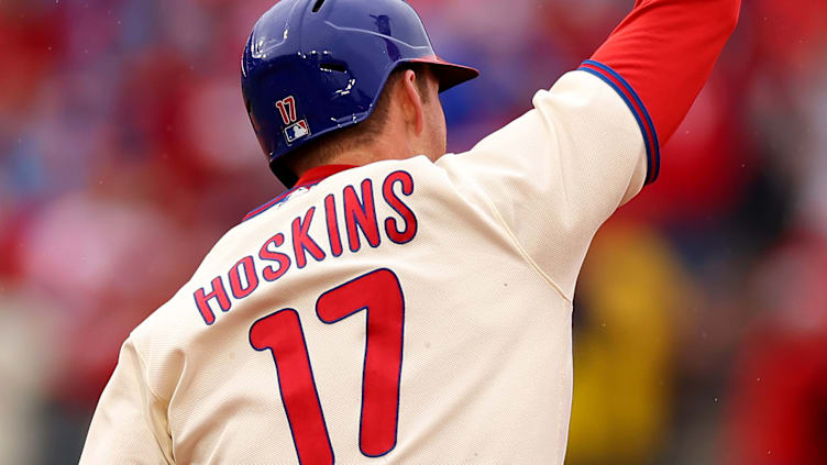 Rhys Hoskins of the Philadelphia Phillies