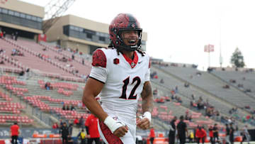 San Diego State Aztecs linebacker Owen Chambliss (12).