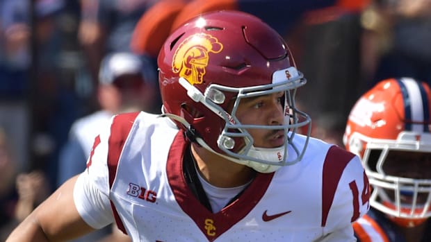 USC Trojans Jayden Maiava Lincoln Riley Illinois Fighting Illini Michigan Wolverines Notre Dame Fighting Irish Big Ten Rank