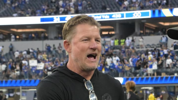 LA Rams general manager Les Snead. Mandatory Credit: Jayne Kamin-Oncea-Imagn Images