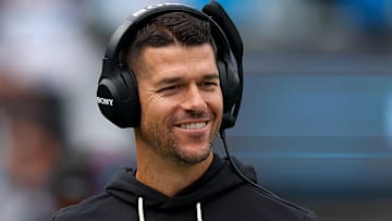 Carolina Panthers head coach Dave Canales