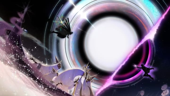 HSR screenshot of Zephyro fighting Welt.