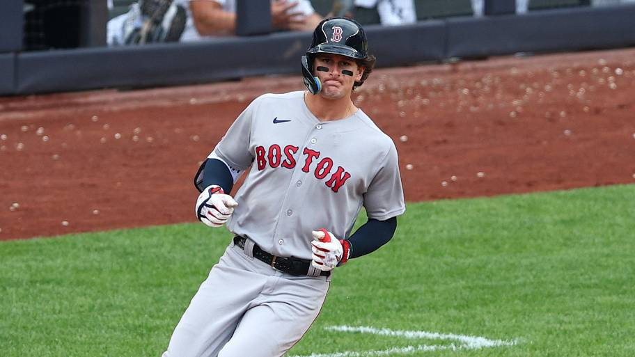 Boston Red Sox outfielder Roman Anthony
