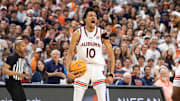 Auburn Tigers guard Chad Baker-Mazara was ejected in a 93-91 overtime loss to the Alabama Crimson Tide.