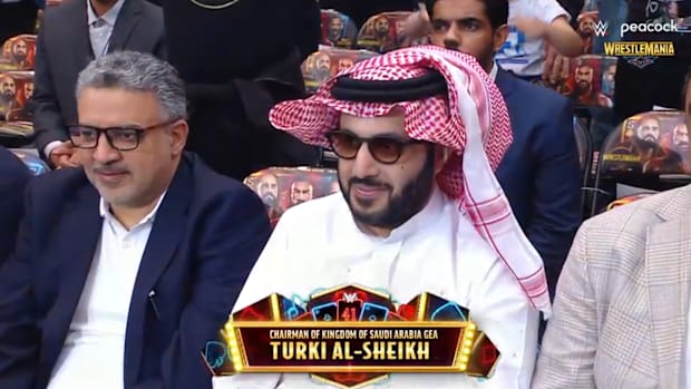 Turki Alalshikj at WrestleMania