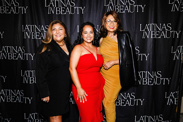 Nadine Tapia, Emily Perez and Margarita Arriagada 