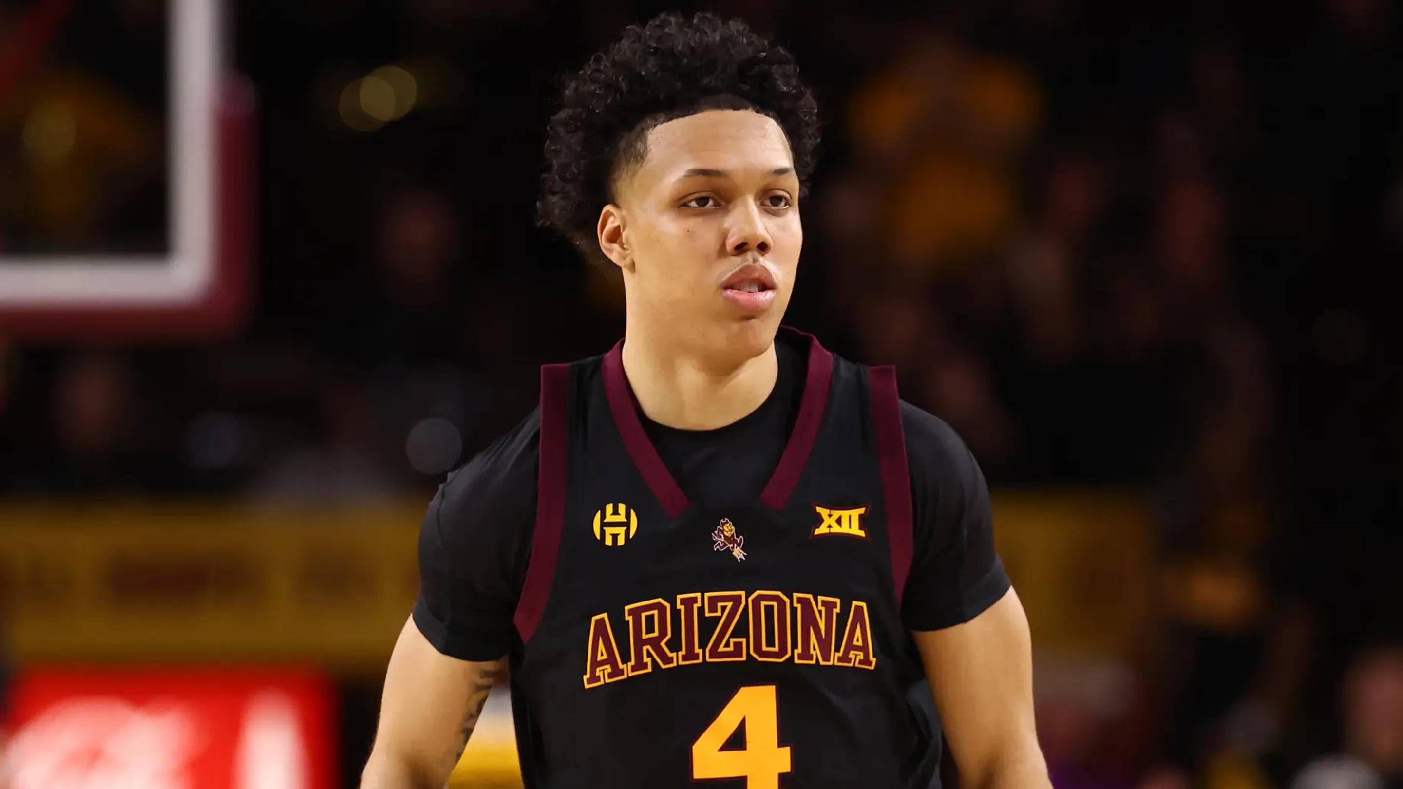 Arizona State Sun Devils guard Bryce Ford (4), one of the few who returned to the ASU roster for 2026, took on Colorado State in a Saturday scrimmage on Oct. 17. | Mark J. Rebilas-Imagn Images | Mark J. Rebilas-Imagn Images