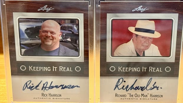 2012 Leaf Pop Century Rick Harrison and Richard "Old Man" Harrison Autos