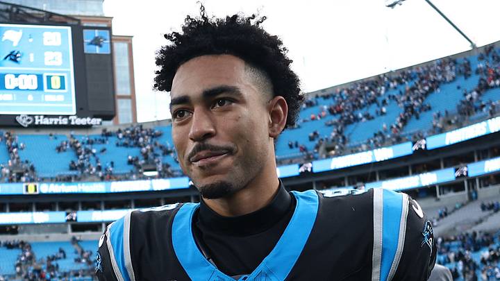 Carolina Panthers quarterback Bryce Young