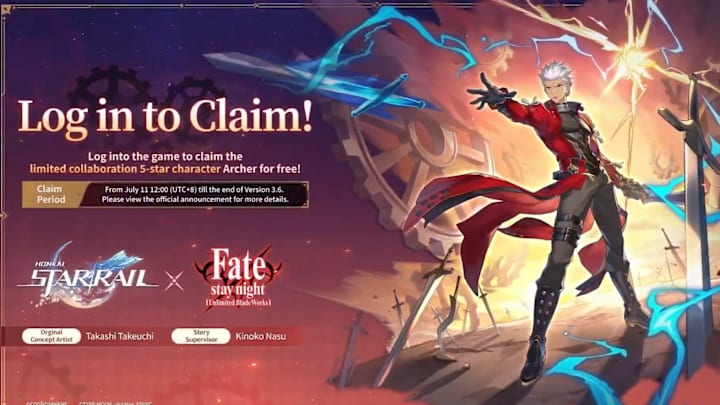 Honkai: Star Rail x Fate collab teaser.