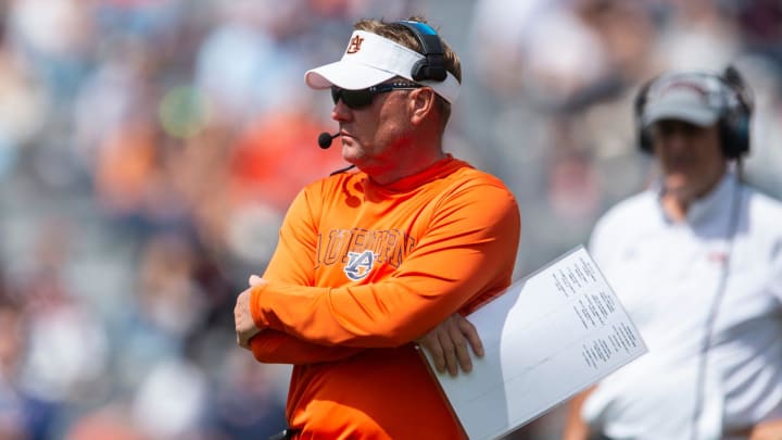 Auburn Tigers head coach Hugh Freeze looks to improve in his second season in charge on the Plains.