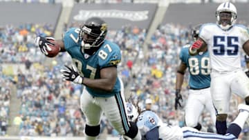 Oregon tight end George Wrighster spent six seasons in the NFL, catching 94 passes for the Jacksonville Jaguars.  Mandatory Credit: Jason Parkhurst-Imagn Images Copyright © 2006 Jason Parkhurst