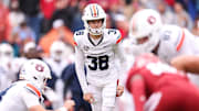 Perhaps no one epitomized the mental toughness of the Auburn Tigers more than kicker Alex McPherson who was 6/6 on field goals.