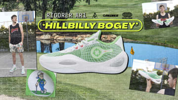 The Rigorer AR1 "Hillbilly Bogey" colorway.