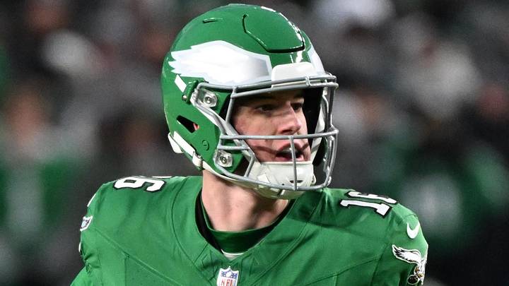 Philadelphia Eagles quarterback Tanner McKee 