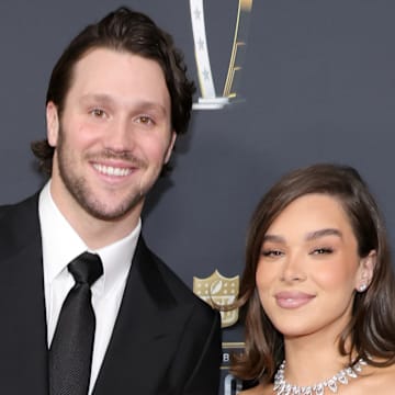 Josh Allen and Hailee Steinfeld