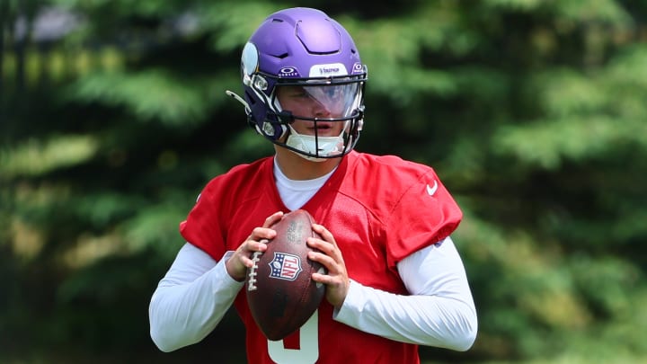 Minnesota Vikings QB J.J. McCarthy