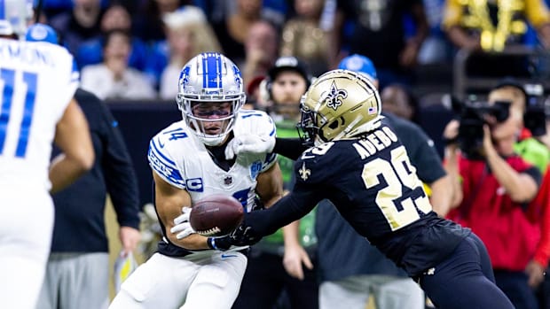 Lions wide receiver Amon-Ra St. Brown