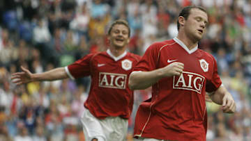 Manchester United Wayne Rooney (R) celeb