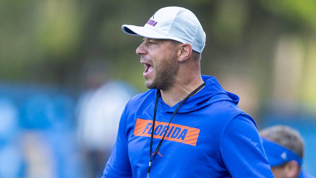 Florida head football coach Jon Sumrall