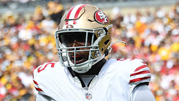 Washington Commanders defensive end Drake Jackson