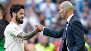 Isco et Zinédine Zidane, Real Madrid 