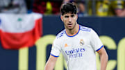 Marco Asensio en la rampa de salida del Madrid