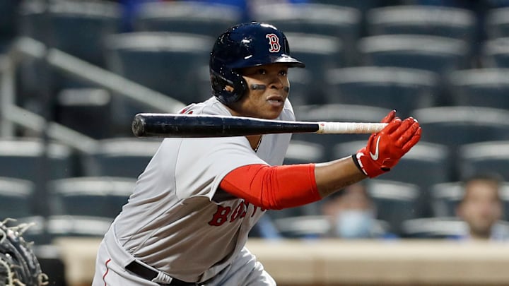 Rafael Devers es uno de los mejores bateadores que tienen los Medias Rojas de Boston