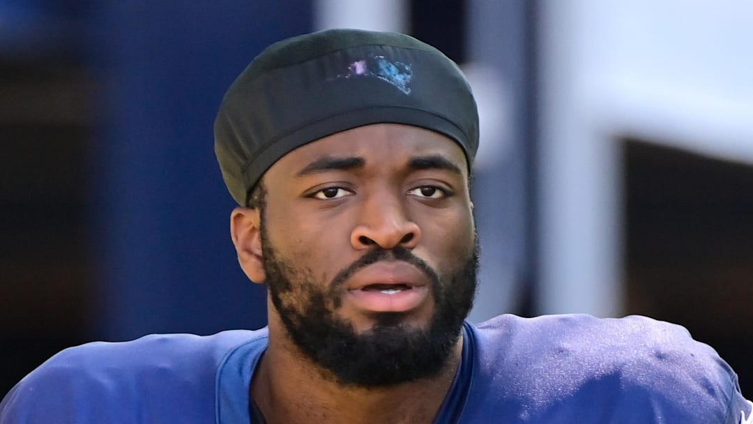 New England Patriots linebacker Josh Uche