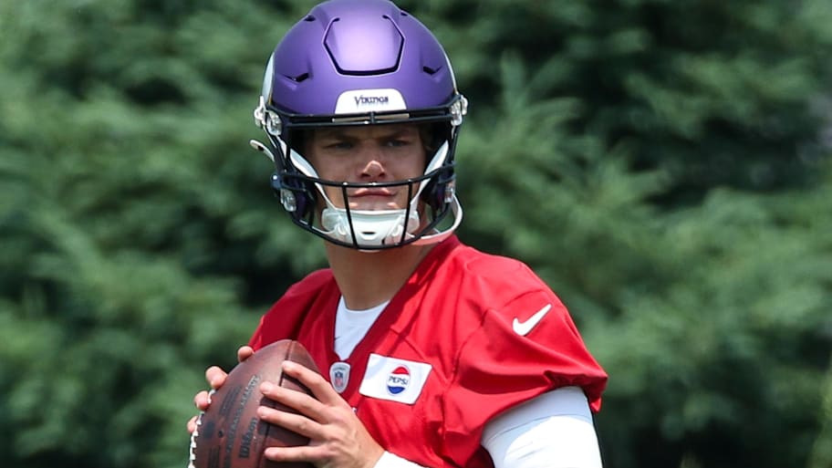 Minnesota Vikings quarterback J.J. McCarthy