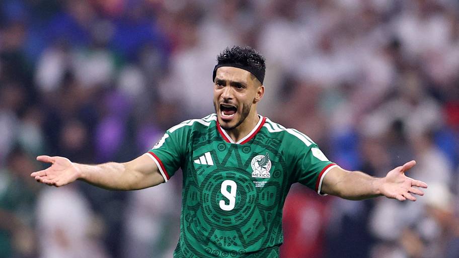 Mexico striker Raul Jimenez