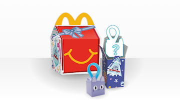 McDonald's Pet Simulator Happy Meal comes with a toy to give and get