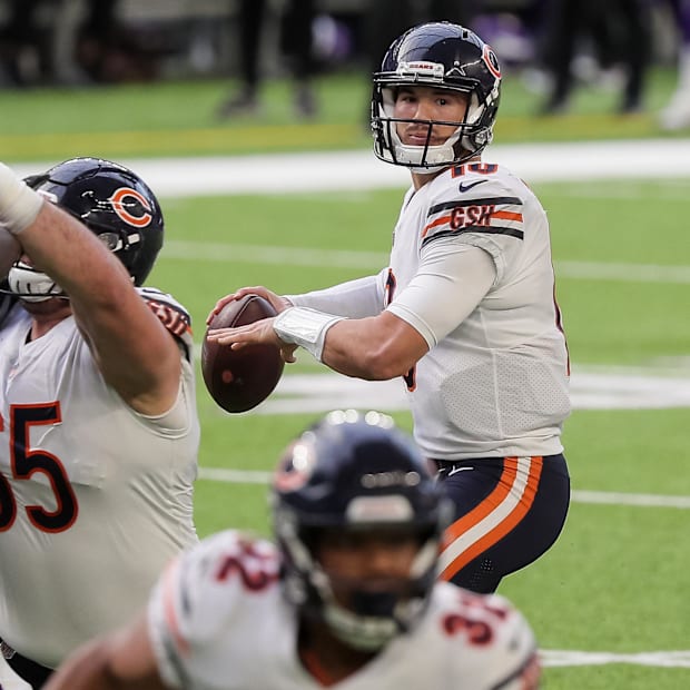 Mitch Trubisky passe