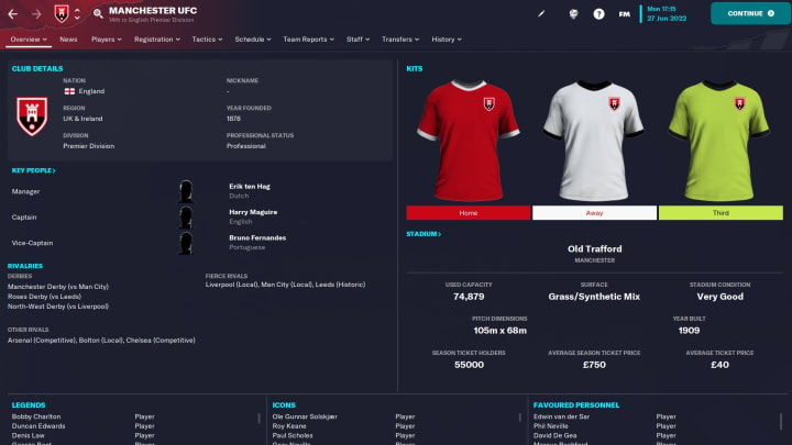 The best teams to start a save with on Football Manager 2023