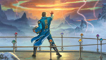 Wind and Truth by Brandon Sanderson, book five of The Stormlight Archive. Cover artwork by Michael Whelan. Image courtesy of Tor.