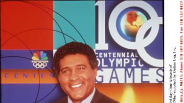 6/15/96 Greg Gumbel will host day-time telecasts of the Olympic Games