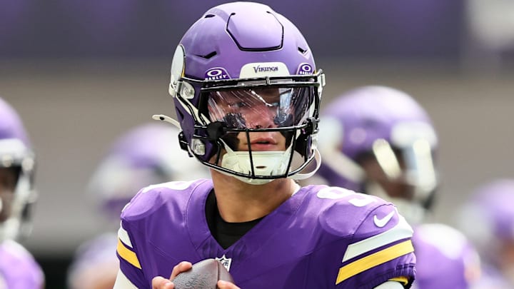 Minnesota Vikings QB J.J. McCarthy