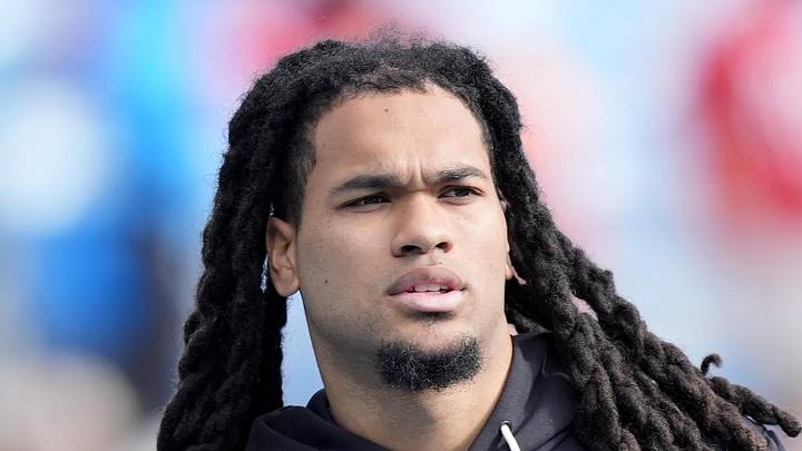 Carolina Panthers running back Jonathon Brooks