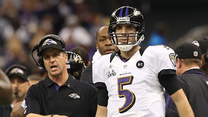 Joe Flacco will return to Baltimore in Week 2 with the Browns.