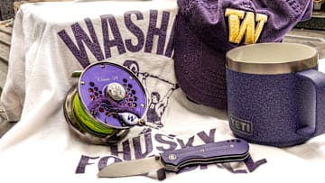 Repping the purple and gold in my fly fishing and EDC.