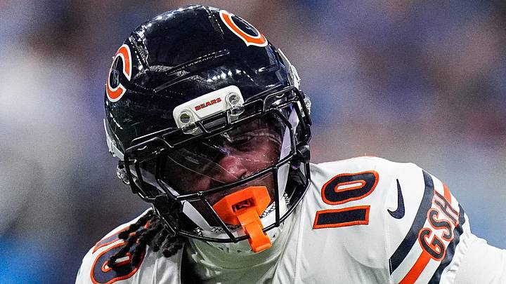 Chicago Bears wide receiver Luther Burden III