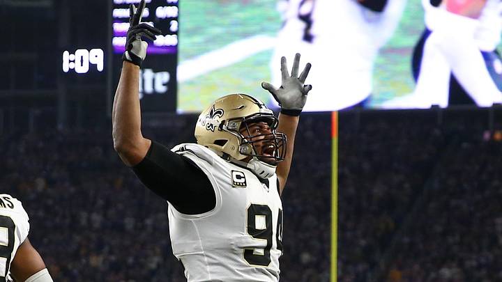 New Orleans Saints defensive end Cameron Jordan (94)