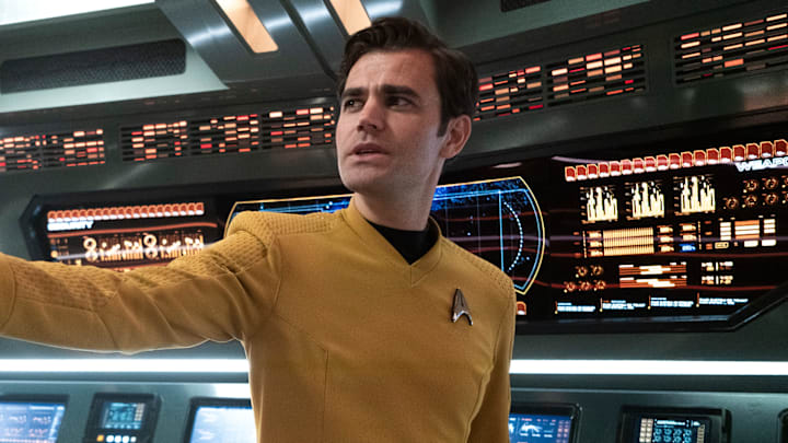 Paul Wesley as James T. Kirk in Star Trek: Strange New Worlds streaming on Paramount+, 2023. Photo Credit: Michael Gibson/Paramount+
